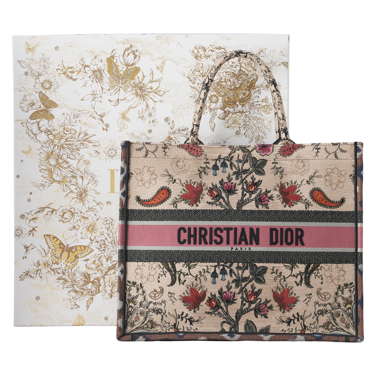 CHRISTIAN DIOR(USED)디올 북토트 라지